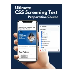Best CSS Screening Test Online Course 2023
