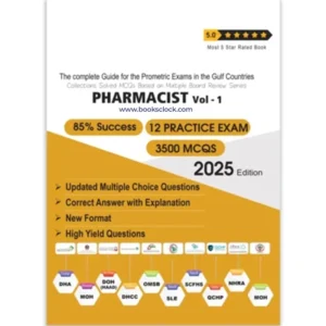 Clinical Pharmacist Vol 1 Book | Prometric Exam Questions – 2025
