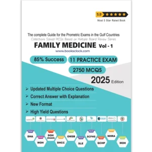 Family Medicine Vol 1 Book | Prometric Exam MCQ Questions – 2025